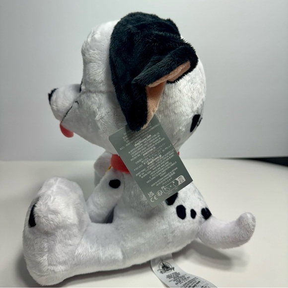 NWT. Disney Plush - Big Feet - 101 Dalmatians - Lucky Puppy. Embroidered Lucky - Picture 5 of 12